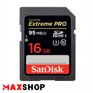 SanDisk 16GB Extreme PRO 95MB/s SD Card